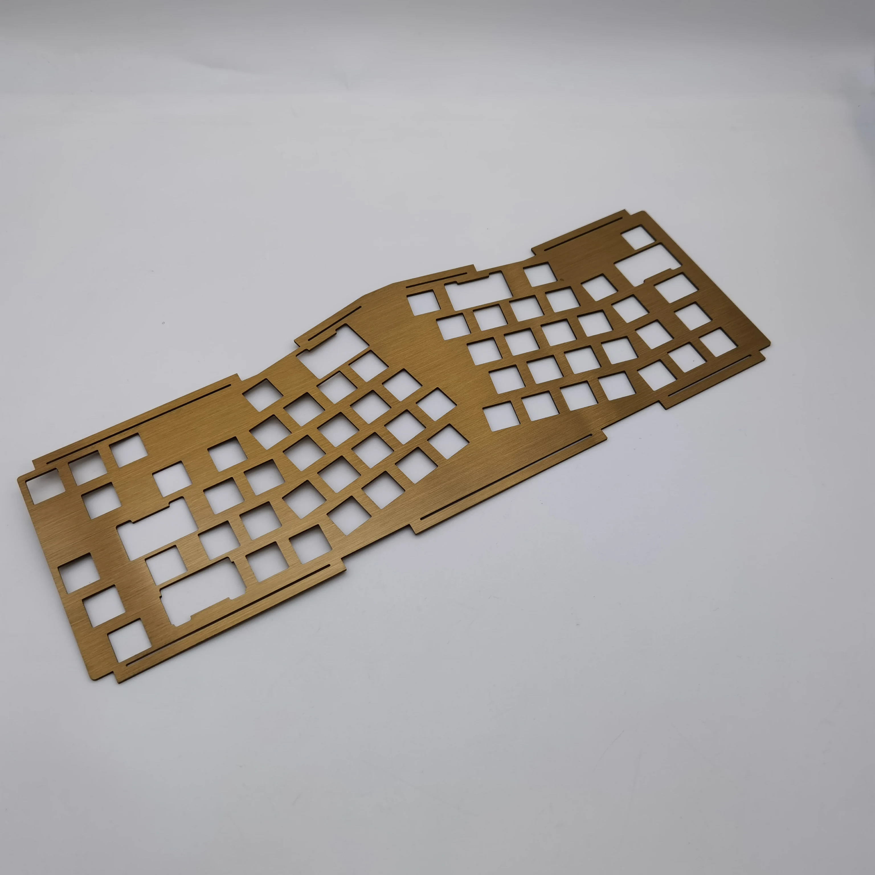 mechanical keyboard case keyboard anodized aluminiumparts Mechanical Gaming Keyboard  Case Plate Weight Top Bottom