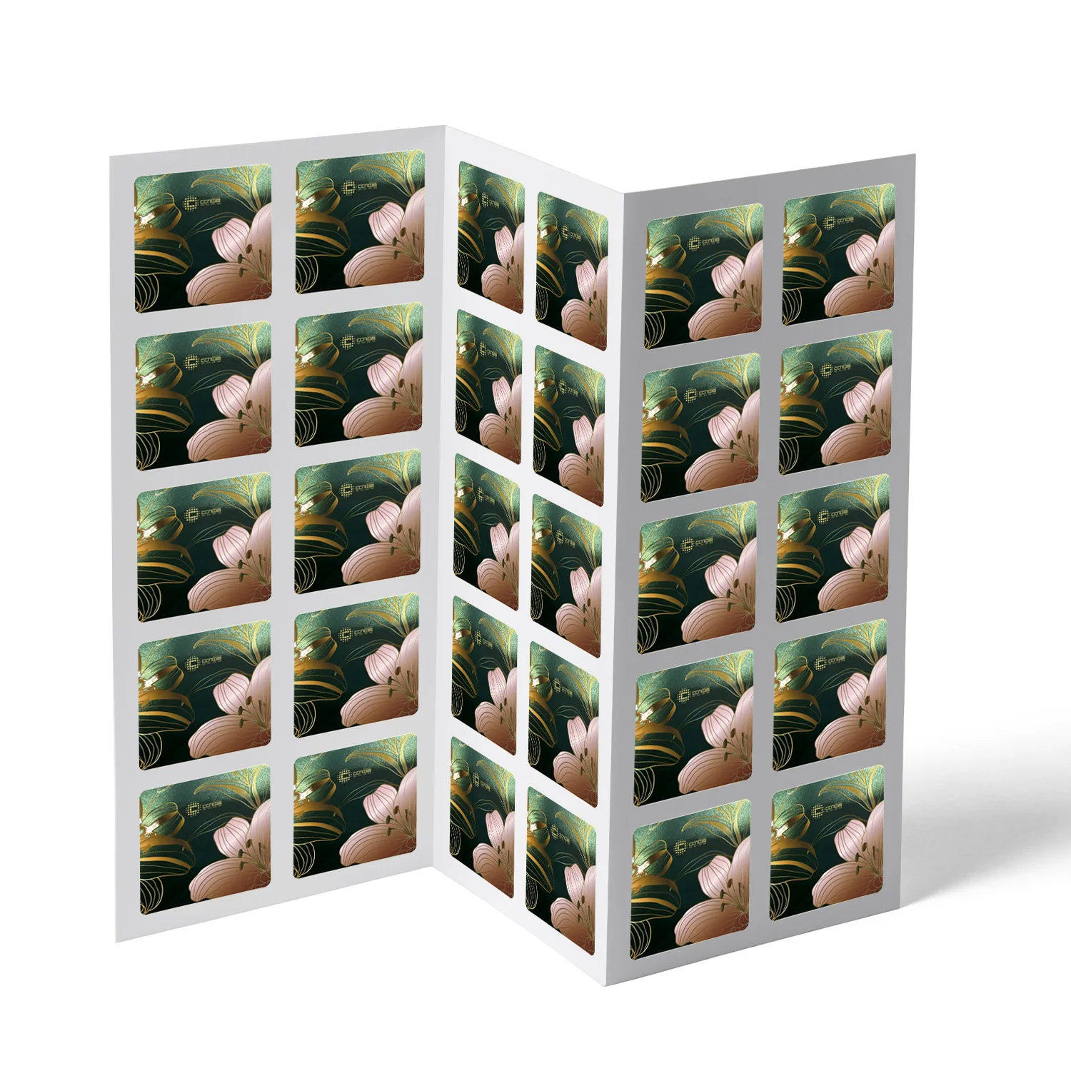 Custom Waterproof Vinyl Logo Printing Label Hot Stamping Gold Foil Stickers Honey Bottle Labels