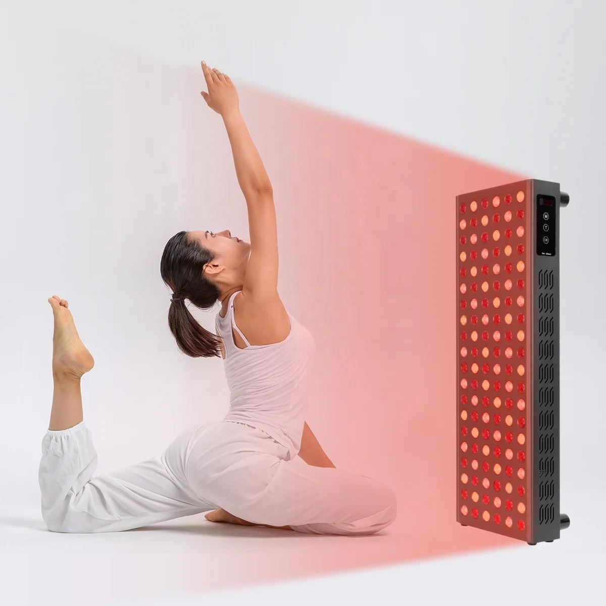 spa full body pain relief pdt machine nir  laser near infrared lamp devices 660nm 850nm led red light therapy panel stand