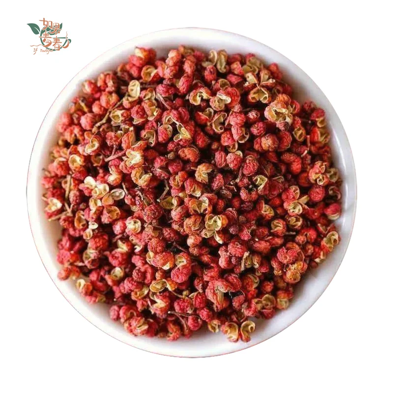Hot selling Single Spices  Dried Red Sichuan Pepper Good Color Strong Aroma  Huajiao Prickly Ash berries Dried Peppercorn