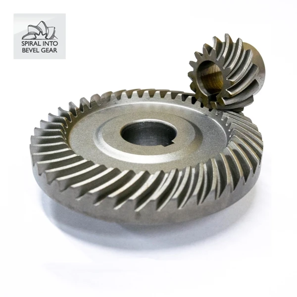 helical bevel gear set for speed reducer