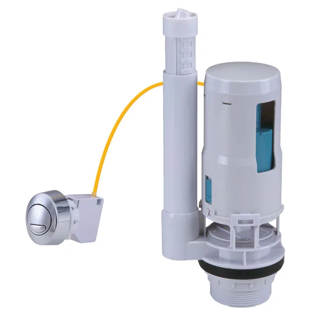 best sale high quality toilet flush set water tank cistern repair kit parts fittings plastic pp float valve mechanism