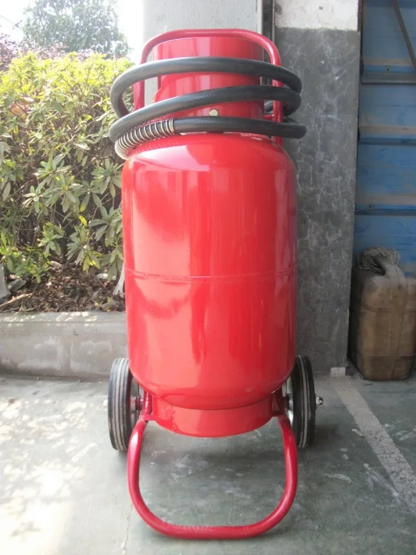 wheeled ABC  25kg dry powder   fire extinguisher