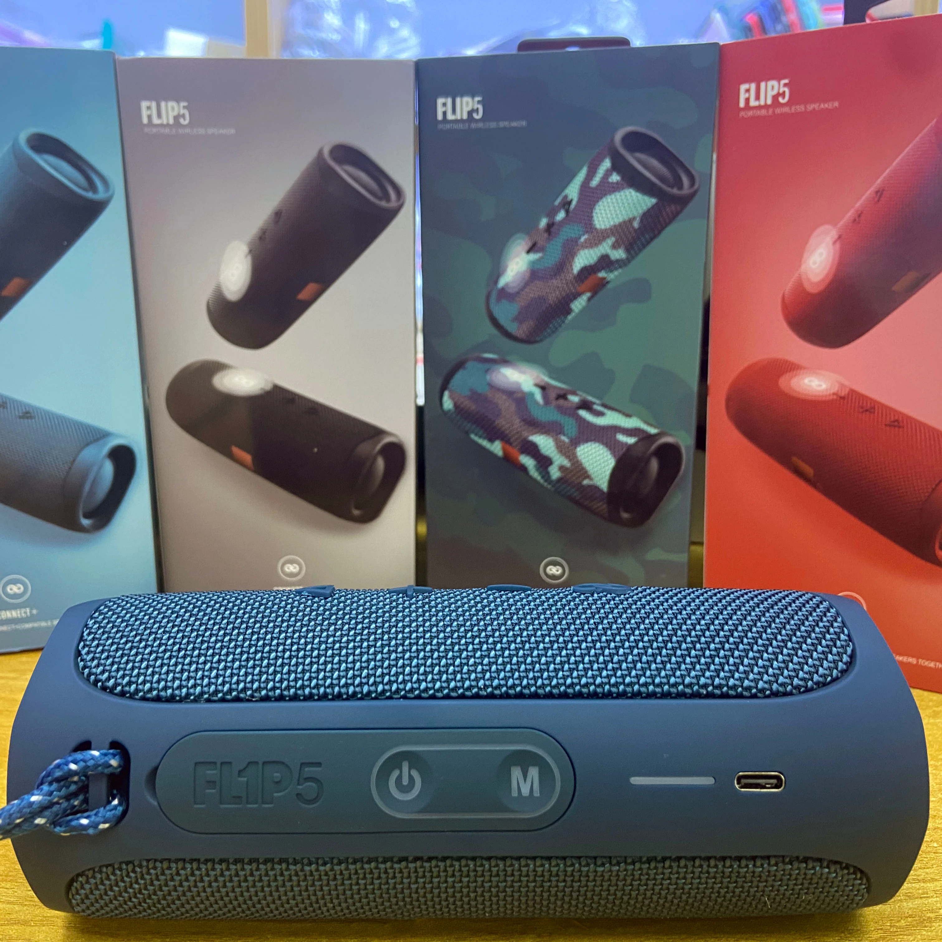 Flip 5 Original 1:1 Waterproof BT V5.0 Hifi Speaker For Jbl Speakers Super Bass Wireless Outdoor Speakers For Jbl