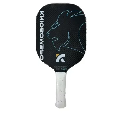 USAPA Approved Custom Logo 3K Carbon Fiber Pickleball Paddle Edgeless Honeycomb Toray T700 Thermoformed for Outdoor & Indoor Use
