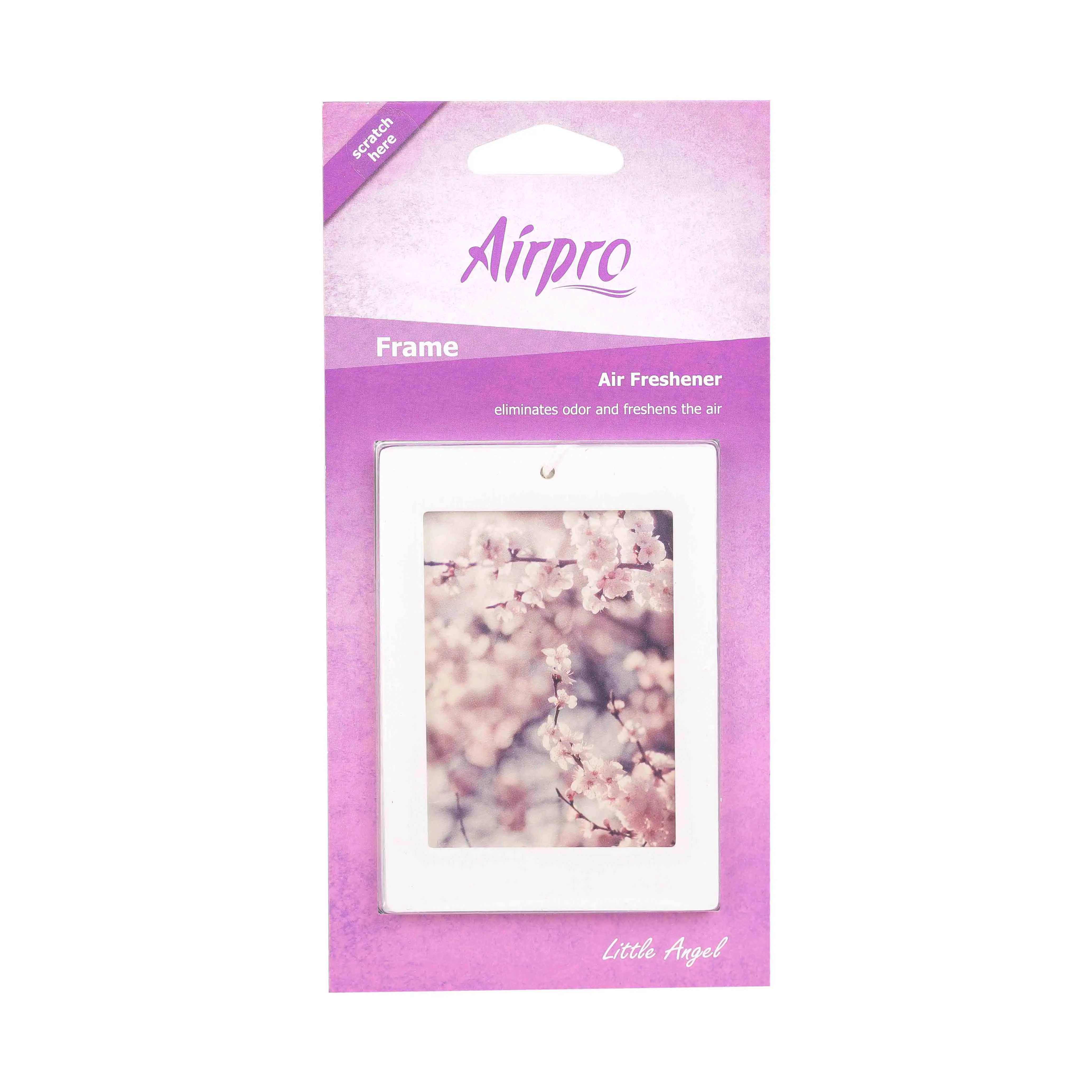 Airpro Brand Frame With Little Angel Scent Hanging Paper Air Freshener