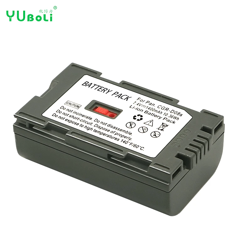 7 4 V 1400 мА/ч CGR-D08s CGR D08s CGRD08s CGR-D120 батареи для камеры Panasonic NV DS337 DS55