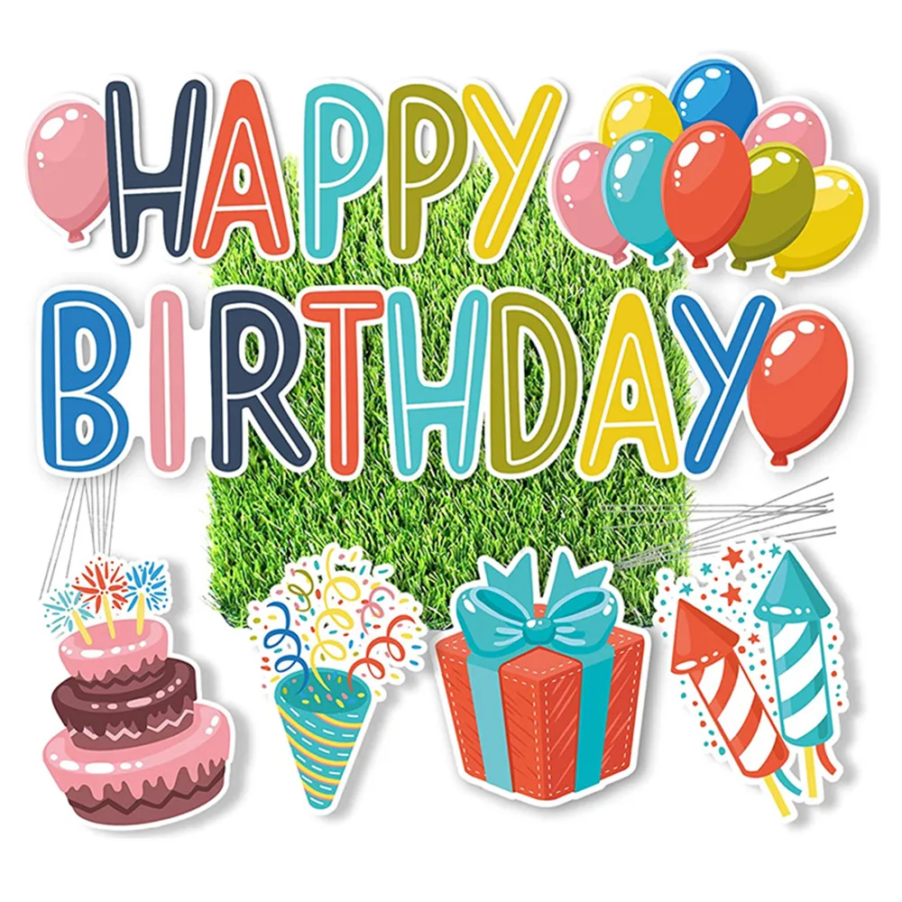 Plastic sign board birthday vote yard signs sheet fluted corrugated PP plastic hollow sheets lawn signs