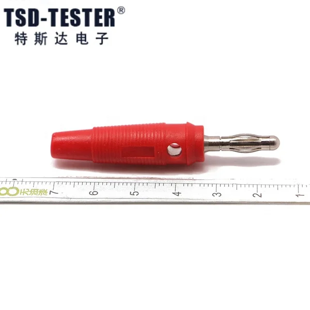 4MM Stackable high voltage Banana Plug