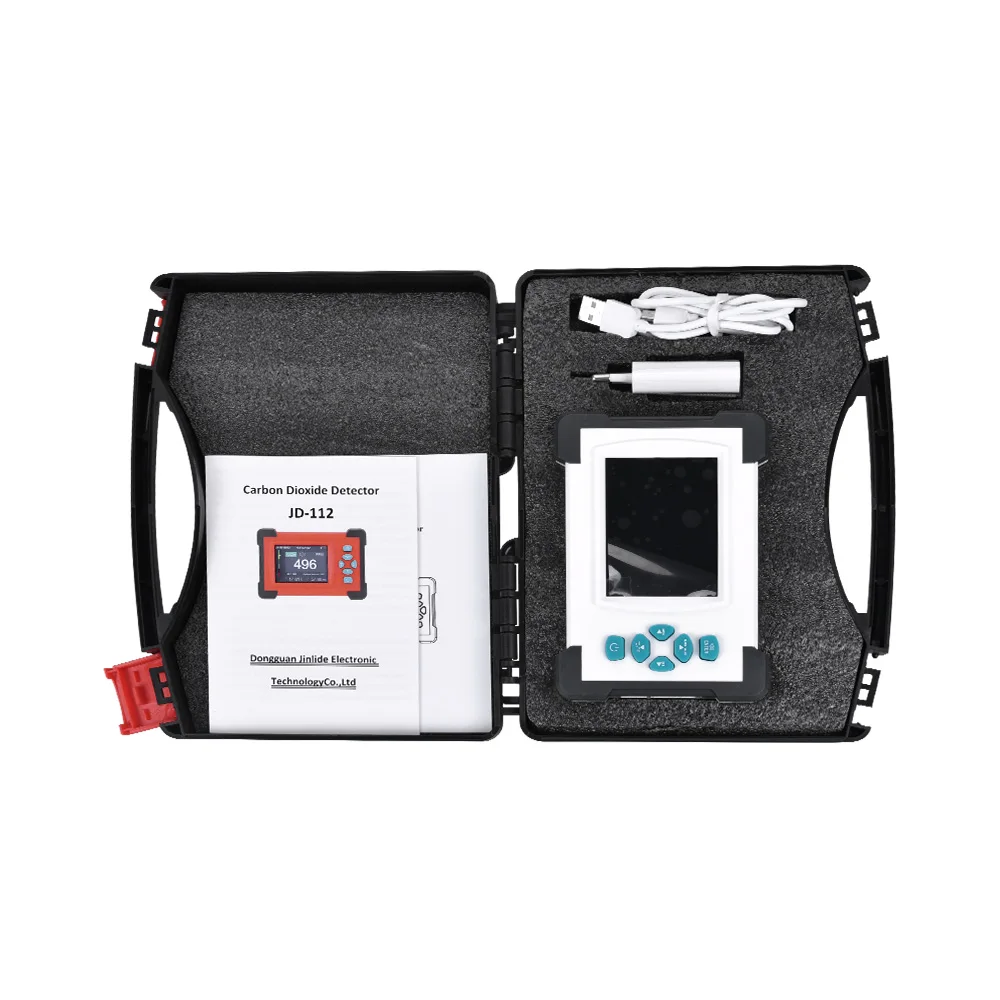 Air Quality Detector Indoor Air Quality Meter Digital CO2 Meter CO2 Monitor Gas Analyzer 9999ppm CO2 Analyzers PDF datelogger