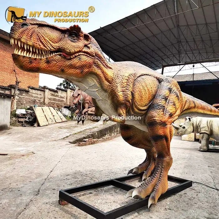 MyDino AD056 мир Юрского периода имитация Реалистичного аниматронного динозавра Модель T-rex