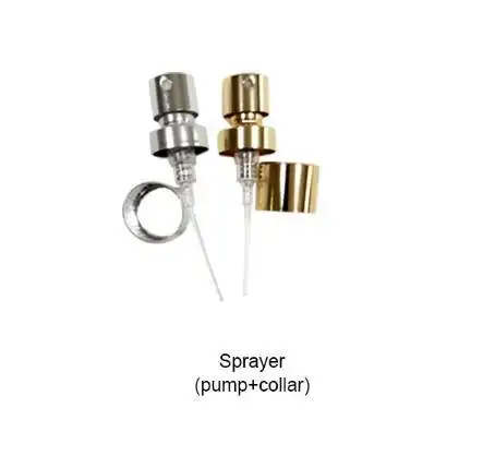 pressurized sprayer mist pump fea15 15mm black matte gold silver cylindrical screw spray crimp bottle atomizer perfume pump