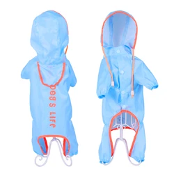 Dog Raincoat Dogs Clothes Rain Coat Wholesale Custom Soft Fabric Coats Pets Waterproof Accessory Outdoor