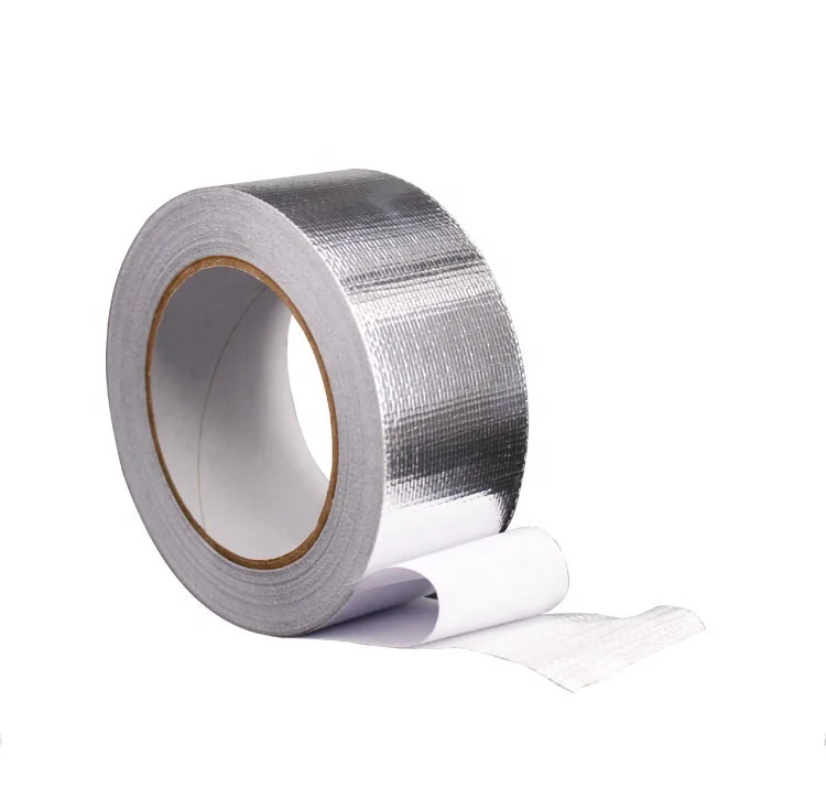 5.9 mil Fiber glass Aluminum Foil Tape For HAVC  system