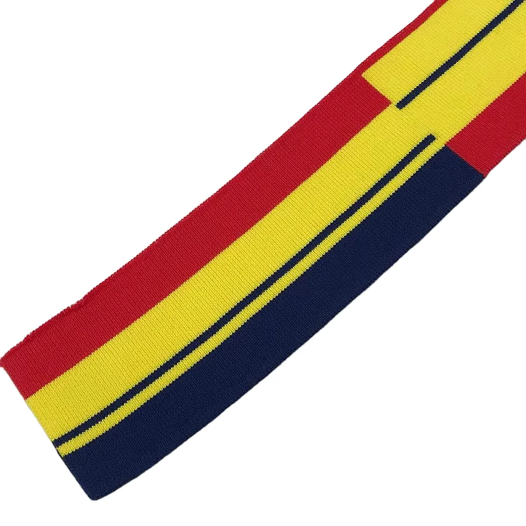 1x1 rib knit collar ribbing for neck collar for polo shirt