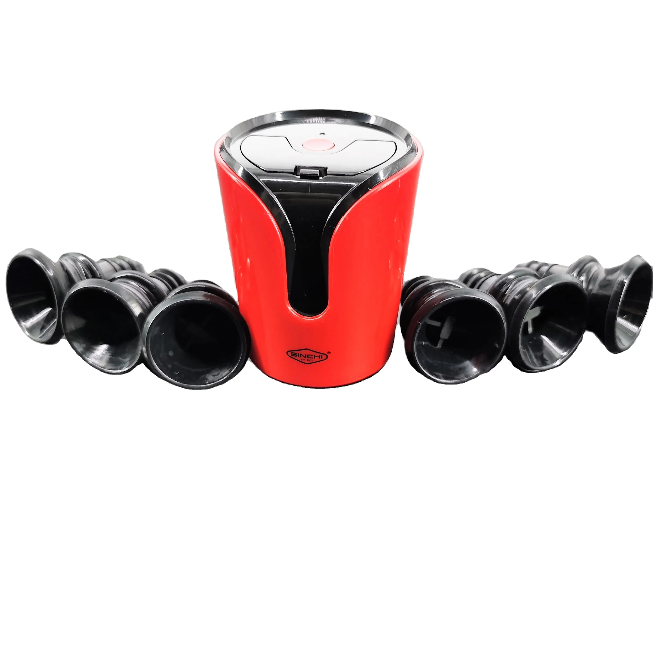 High quality SINCHI wine accessories auto pump food level silicone wine bottle saver vacuum wine bottle stopper