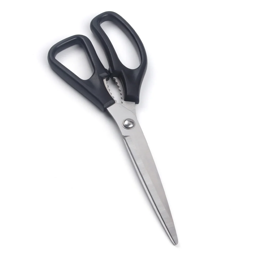 Stainless steel Kitchen Shears Scissors Large for Korean BBQ Cutting Meat Poultry Shears Cooking Scissors