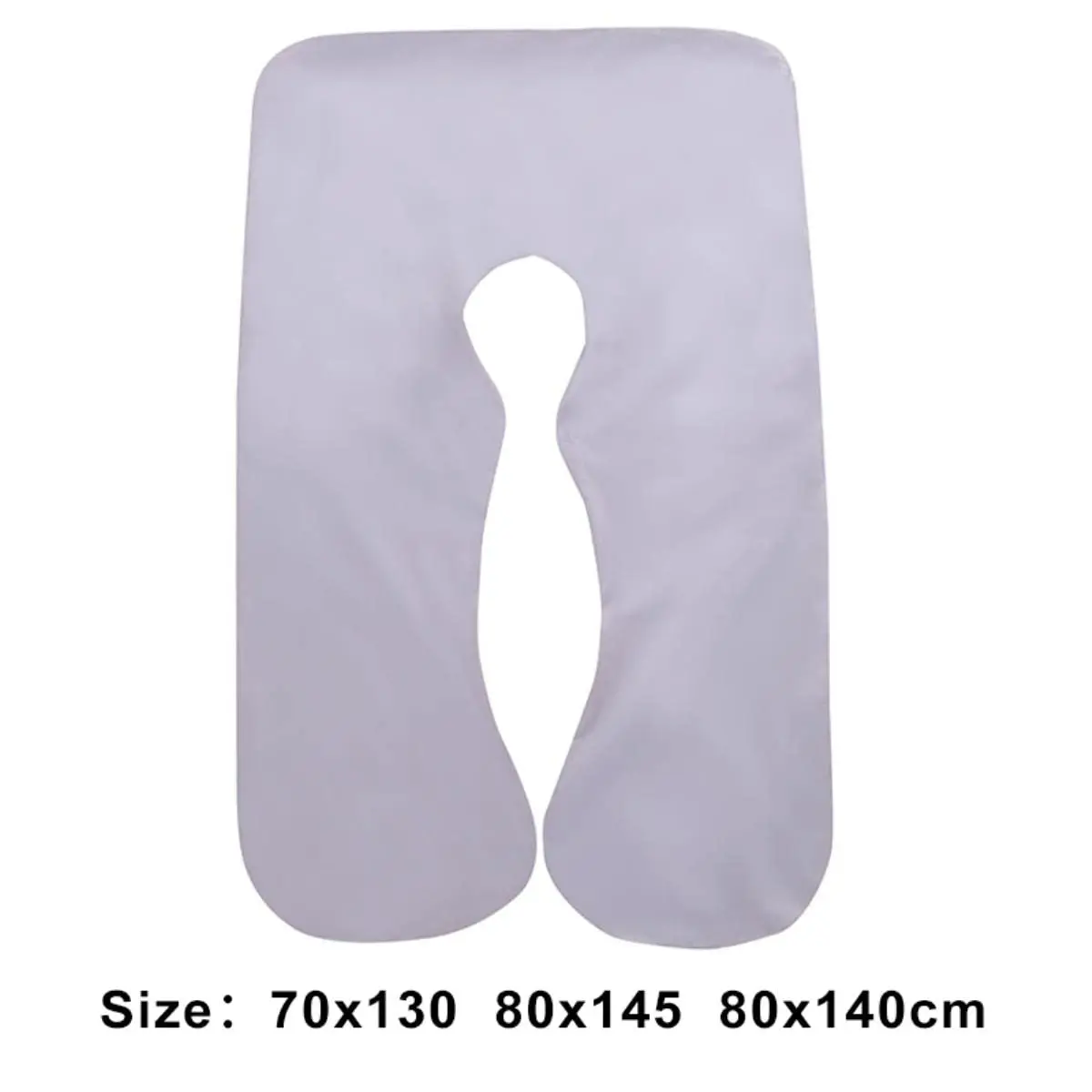 Multiourpose Maternity Supportive Design Bolster U Shape Women Sleeping Crystal Velvet Body Pregnant Maternity Pregnancy Pillow