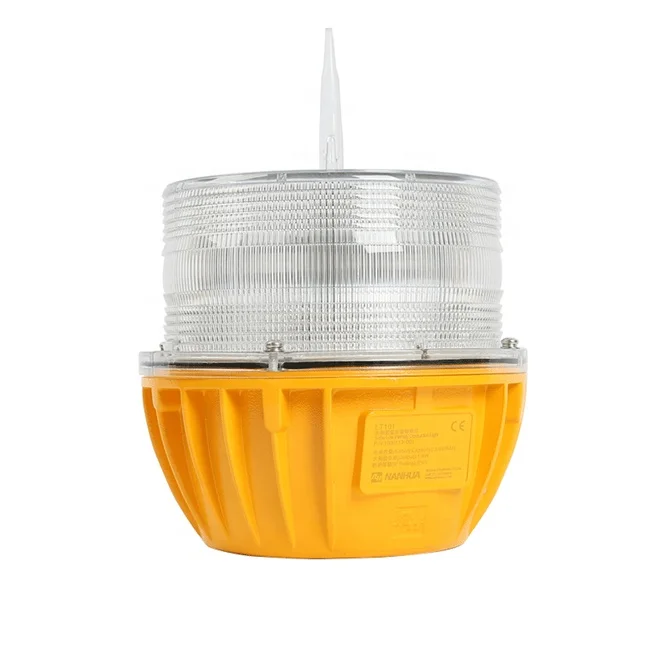 LT101 solar powered aircraft beacon aviation obstruction lights  tower