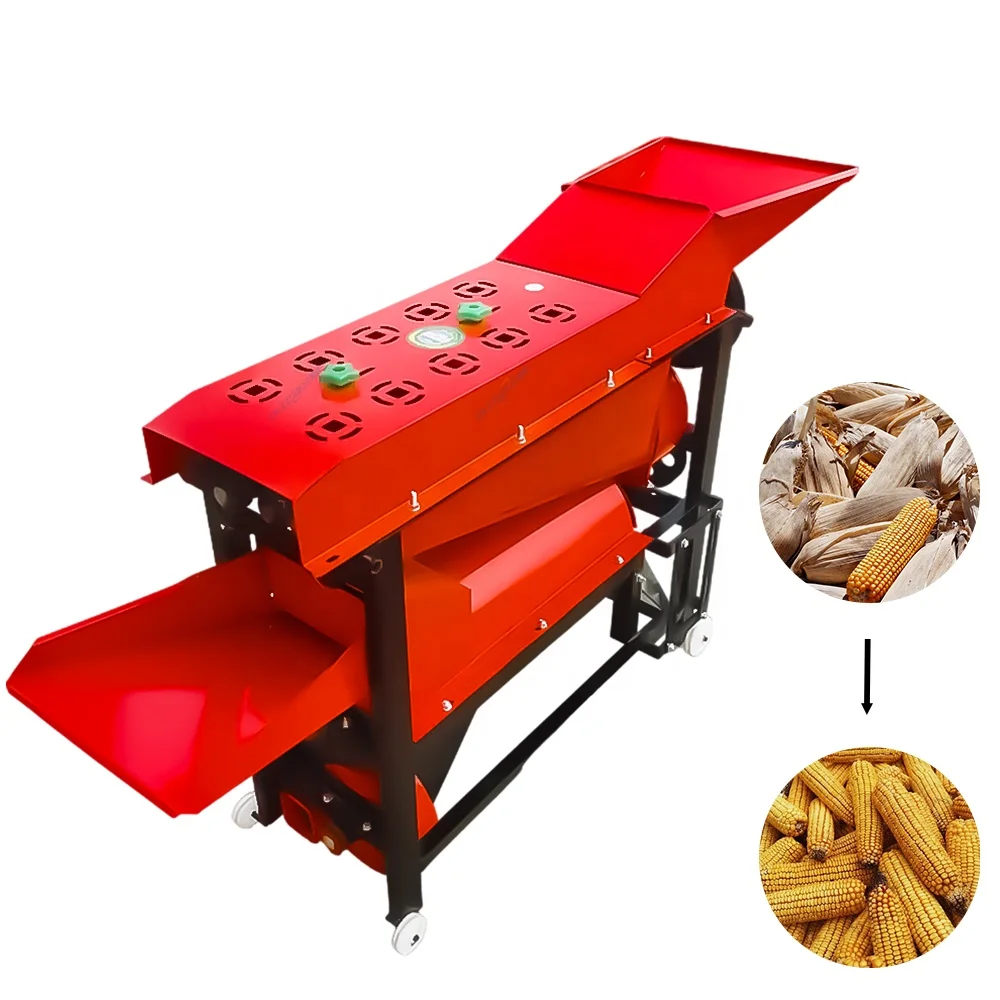 Durable Corn Harvesting Machine Maize Sheller Thresher Machine Hot Sale Corn Peeling Threshing Machine Made in China
