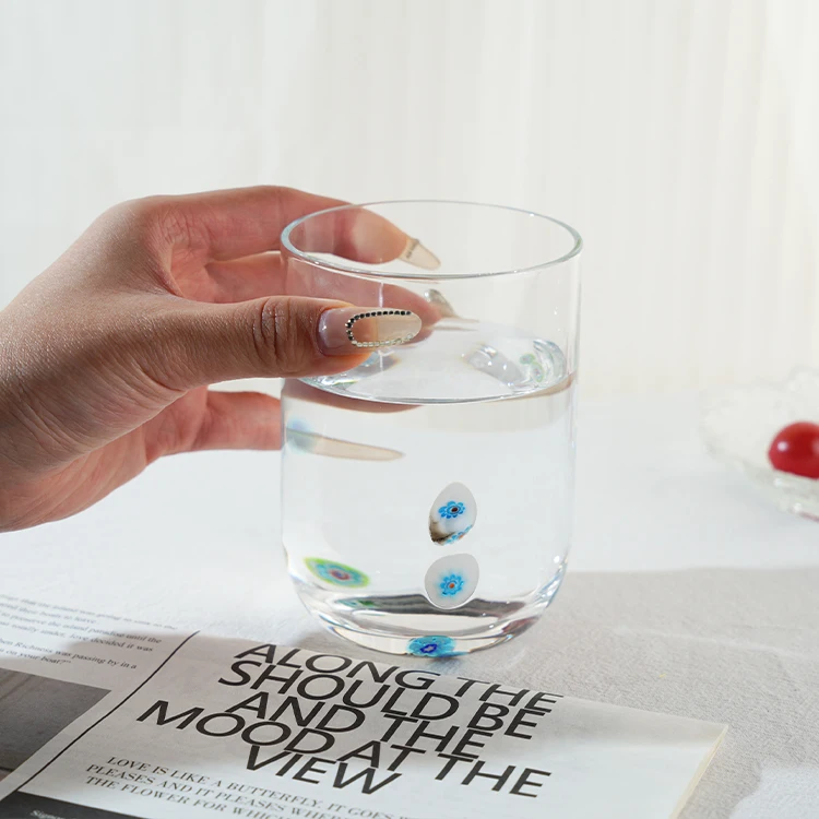 Home glassware 23 years supplier Lakotto unique drinking fancy natural drinking glass