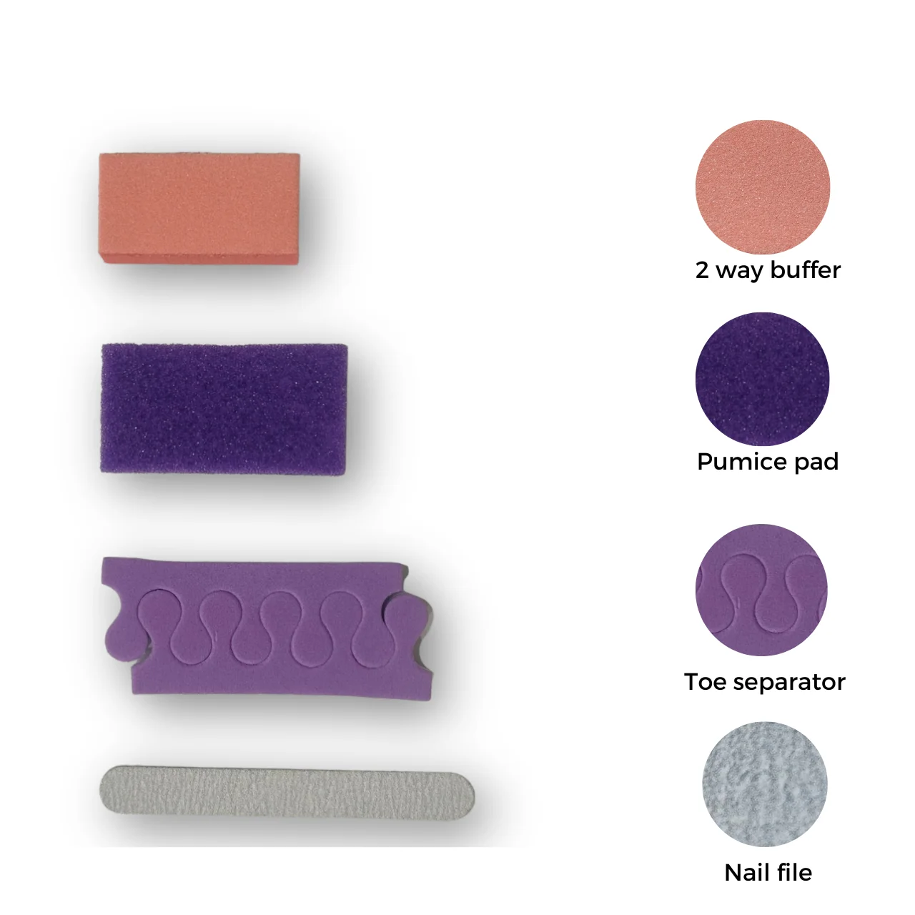 Personal Care Tools 4Pcs Pedicure Kit Foot Spa Wholesale Nail Supplies 24/7 Available With Competitive Price And Fast Delivery