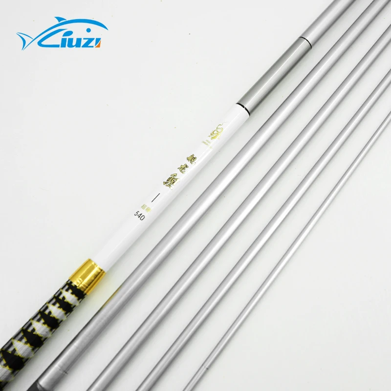 Super light carbon fiber telescopic platform fishing rod for crucian carp