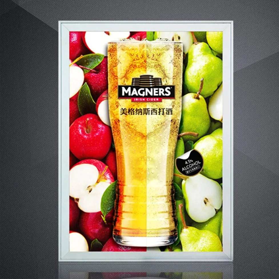 
Signgroup Movie poster light box LED photo frame light panel magnetic lightbox menu light box 