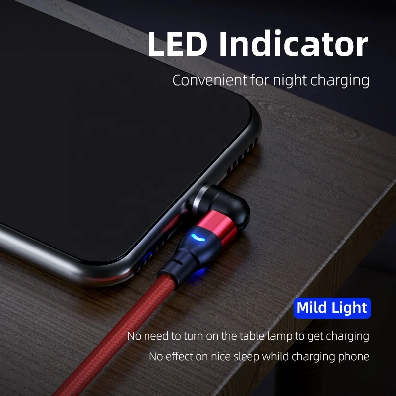 free logo print 540 rotating 3 in 1 fast charging cable type c magnetic cable usb phones charging cable magnetic for promotion