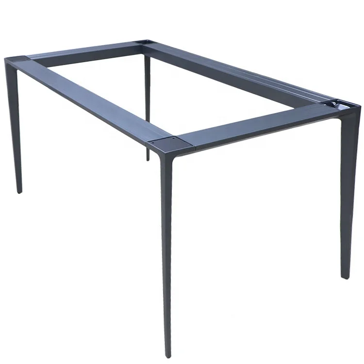 WINSTAR hotsale aluminum furniture table frame for dinner
