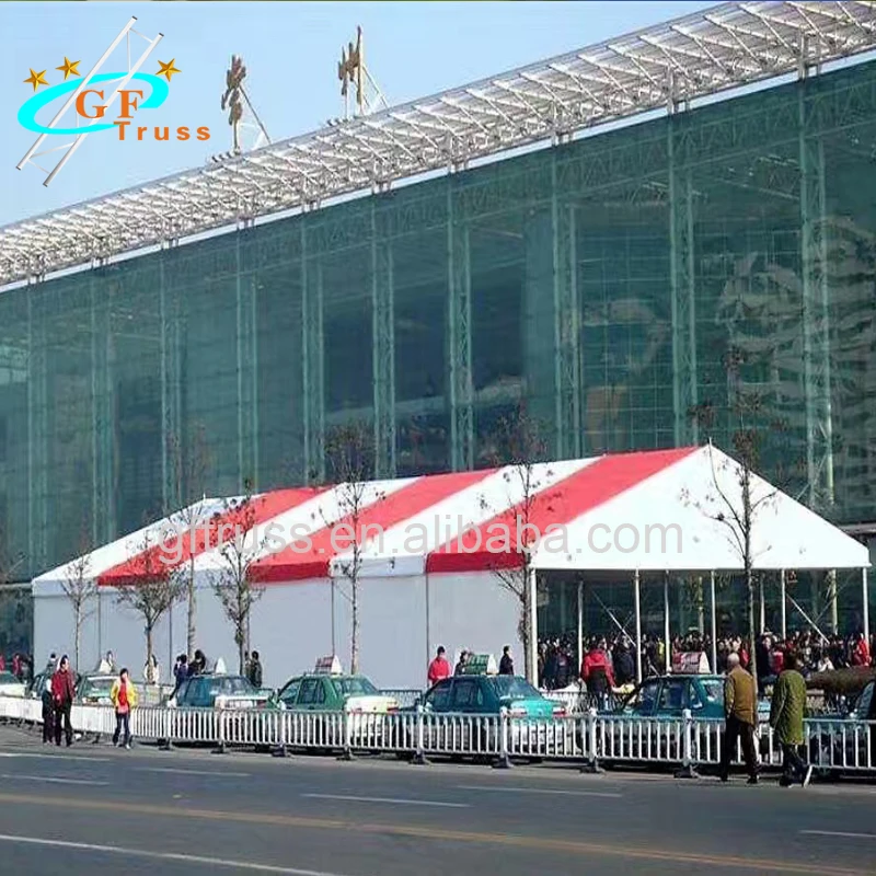 Single Truss Tent Top Roof Waterproof Fabric Design Building Canopy Event Storage Shelter Tents