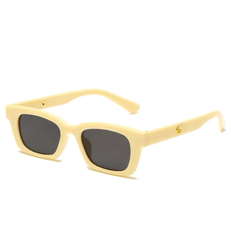 2021 New Small Square Sunglasses Retro Korean Sunglasses Kim Ji-ni Is The Same as The Trendy Fashion Classic,fashion Sunglasses