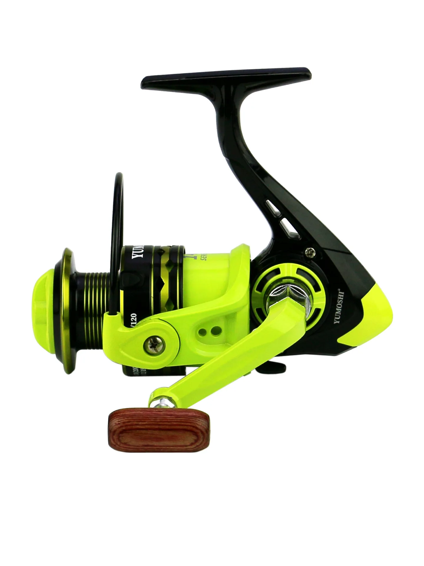 14BB 5.2:1 3 colors cork handle saltwater and freshwater fishing tackle metal line cup spinning fishing reel