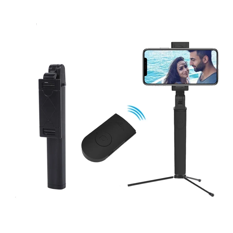 Беспроводной гибкий алюминиевый штатив-монопод для телефона с дистанционным управлением