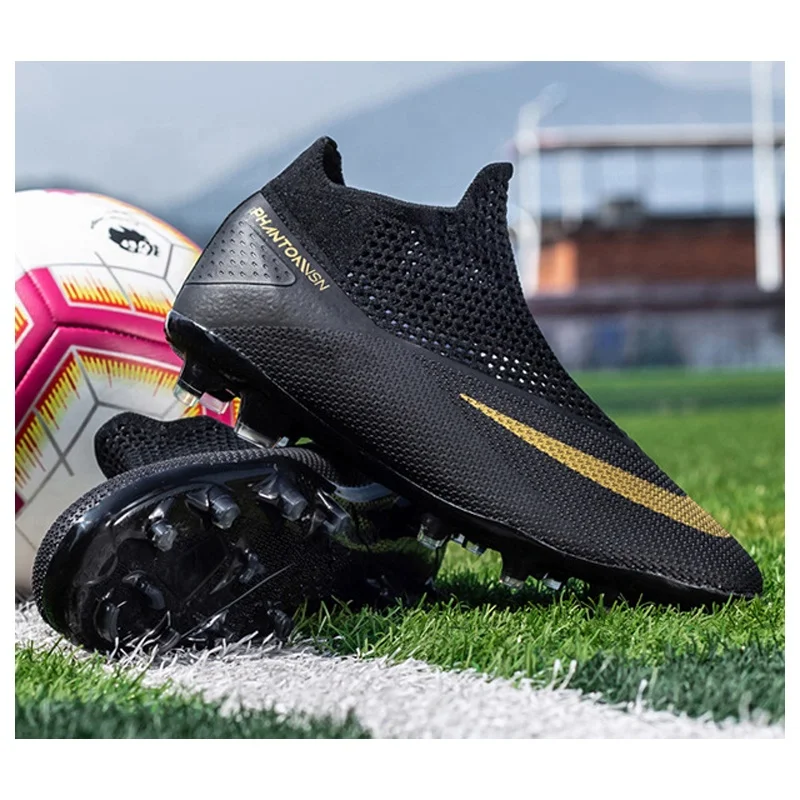 Male Soccer Shoes of Big Size EU 47 48 49  US 13 14 for women football shoes for Big Child Baseball Lacrosse Rugby Combat Boots