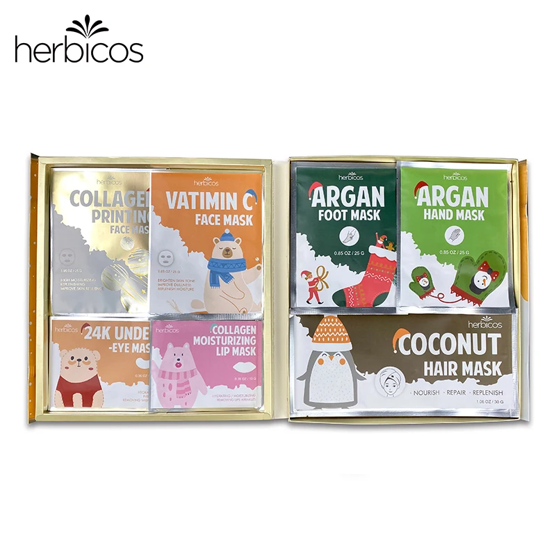 2022 new moisturizer Whitening Christmas multi face mask collection