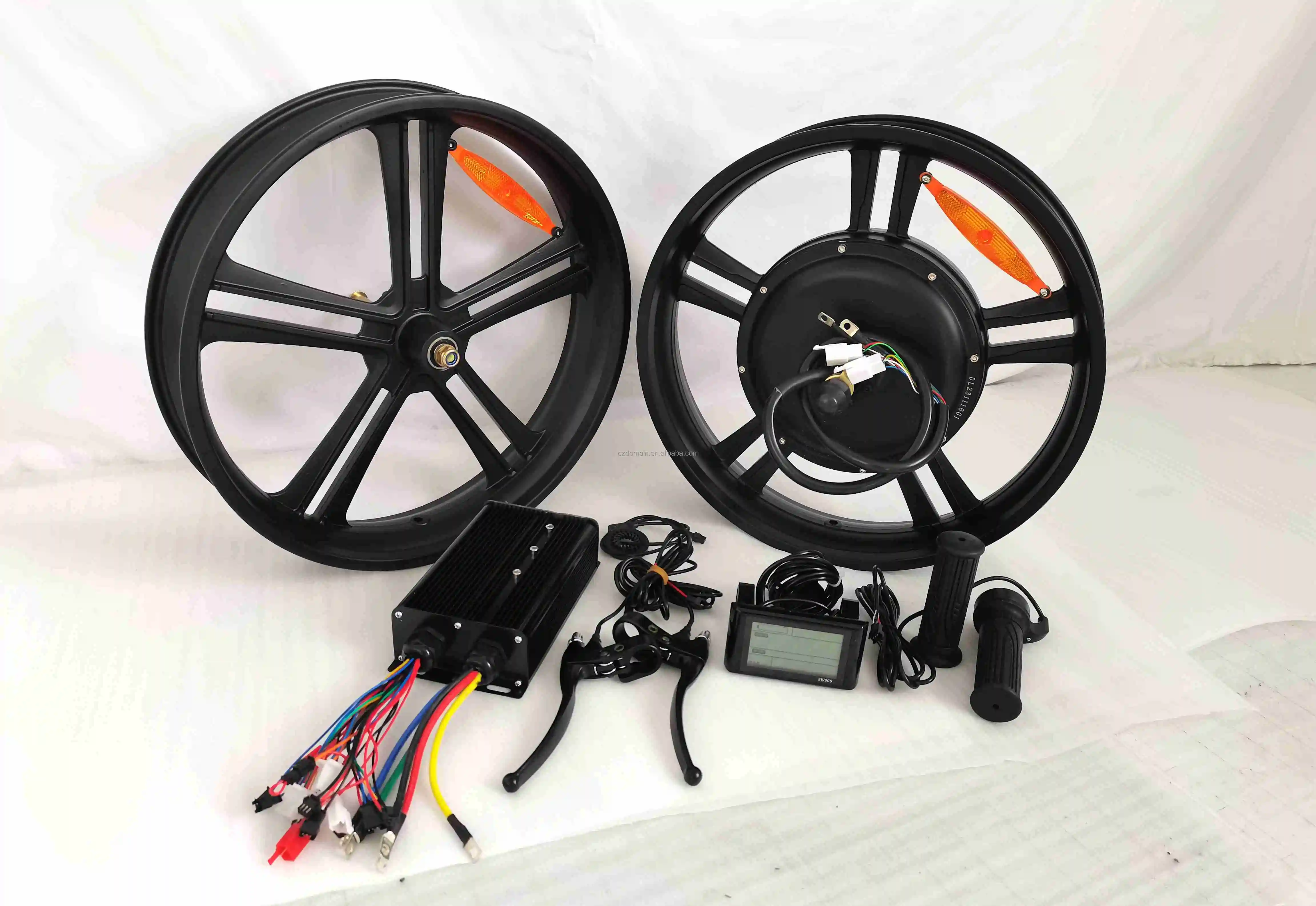 50kmh Fast Speed 26' 27.5' MTX Rim Rear Electric Bicycle Motor 1500w 2000w Ebike Conversion Kit