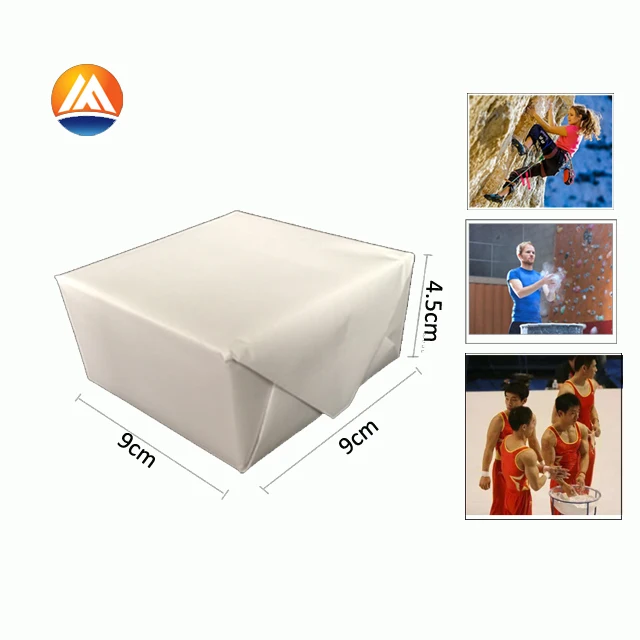 Solid sports gymnastic gym chalk block for absorb sweat private logo