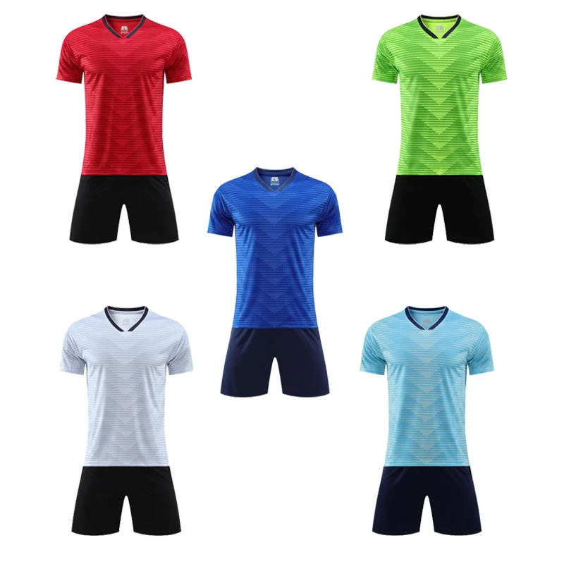 Factory Manufacturer Soccer Uniform Kit Customized Soccer Uniform Kit Latest Design Soccer Uniform Kit