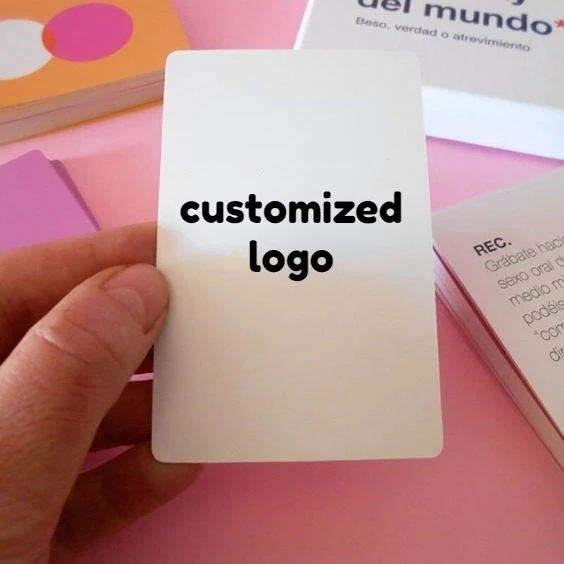 Blank Custom playing card for game