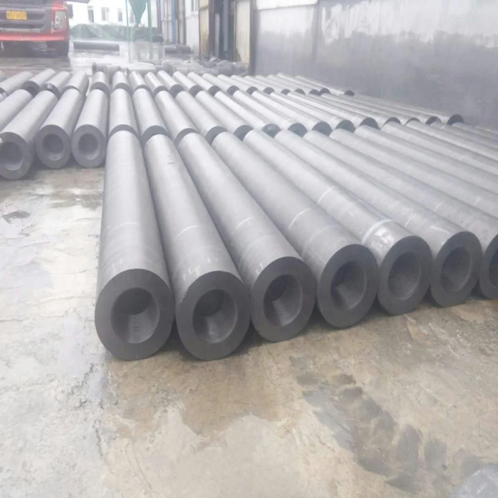 Graphite Electrode for steel plant diameter 300mm to 600mm with length 1800mm to 2100mm