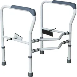 Помощь пожилым людям Регулируемая по высоте рама для унитаза