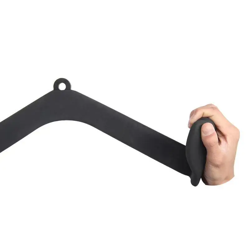 T-bar V-bar Pulley Cable Machine Attachments Bicep Curl Tricep Pulldown Back Strength Training Handle Grips Pull Bar Press Down