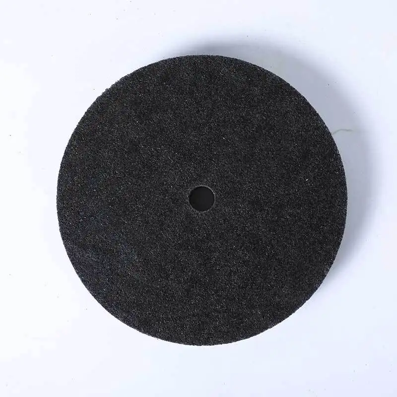 2800rmp Non Woven Abrasive Convolute Nylon Fabric Polishing Wheel For Metal Polishing