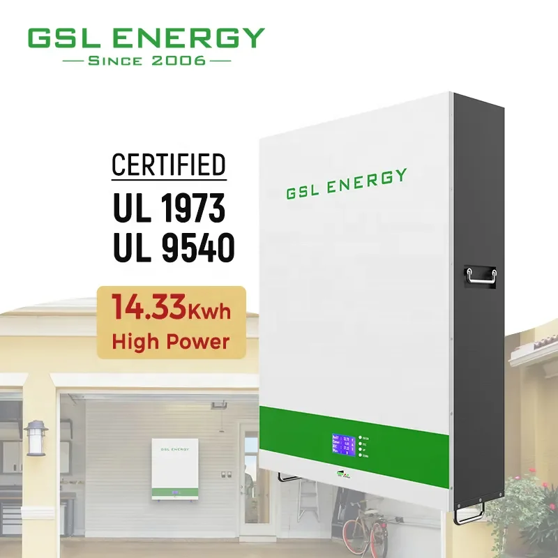 Система хранения энергии GSL 5 кВт 10 15 tesla home 48v200ah 51.2v280ah аккумуляторная батарея солнечная система powerwall кВтч