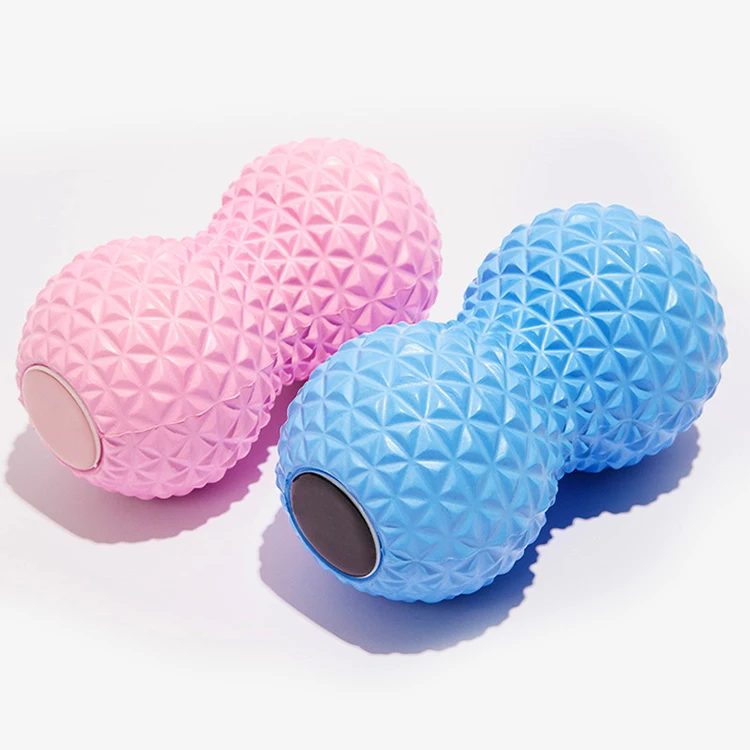 Высококачественный алмазный шар для йоги на заказ, экологически чистый Массажный мяч в форме арахиса