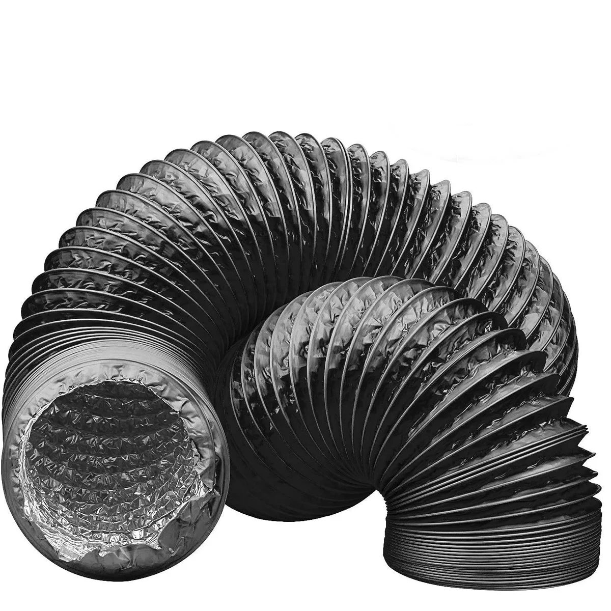Factory direct ventilation round PVC aluminum flexible air duct air ducting