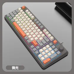 XUNFOX K82 wired keyboard manipulator feel luminescent electric competition game desktop computer notebook office home keyboard