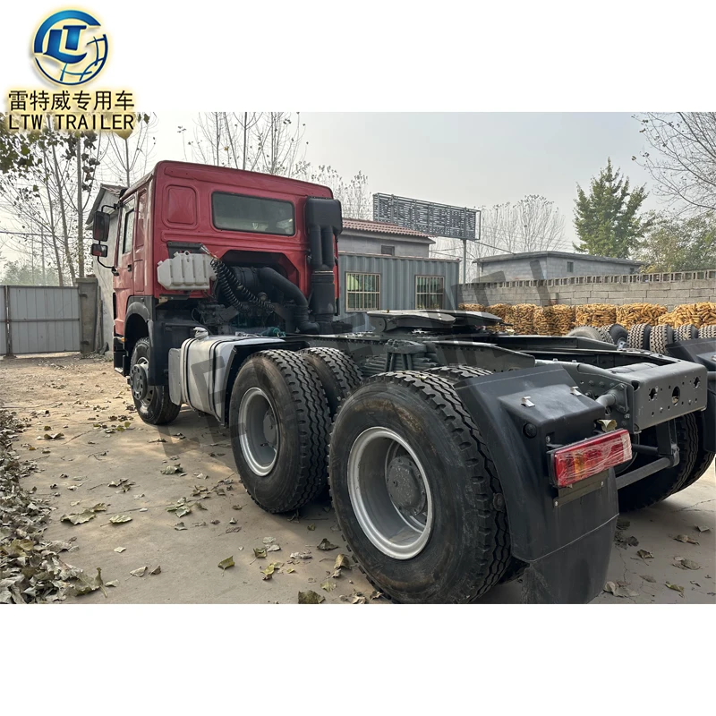 Chinese Howo 6X4 10Wheelers Heavy Duty Trailer Head Tractor 371HP 375HP 420HP Used tractor truck price