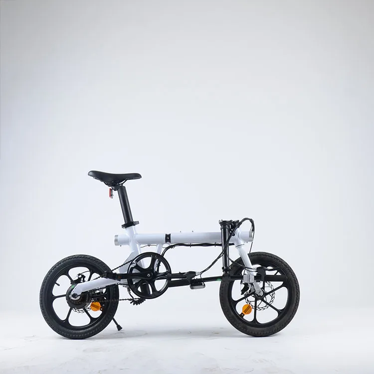 Hottech e bike 16 inch mini folding Electric+Bicycle 250w 36v foldable electric bike ebike spoke wheel